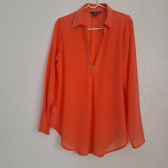 Tommy Bahama Tops - NWOT TOMMY BAHAMA   Vibrant Orange Blouse
